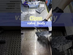 فك جسم الصمام للتنظيف