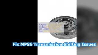 إصلاح مشكلات ناقل الحركة MPS6 6DCT450 مع القابض المُعاد تصنيعه
