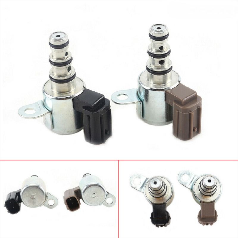 2Pcs/1Set 28400-P6H-003/013 تحكم التحول في ناقل الحركة الصمام الكهربائي B C Kit لـ Honda Civic Accord