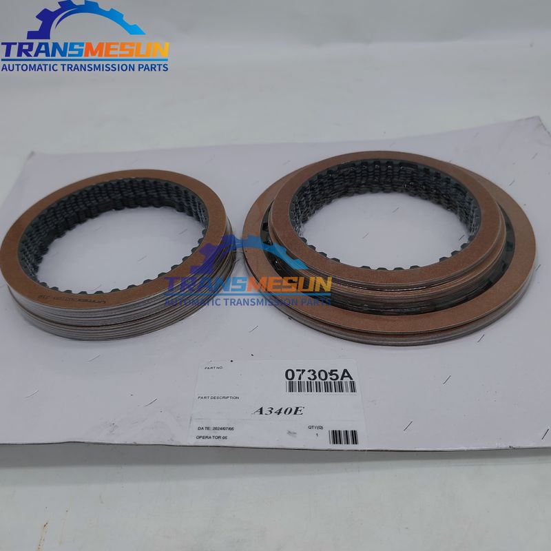 لـ Toyota A340E A343E A343F مجموعة إعادة بناء ناقل الحركة الرئيسية تشمل مجموعة إصلاحات طفيفة مجموعة صفيحة الاحتكاك صفيحة الصلب